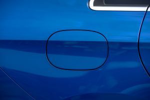 Closed Charging Flap Image of CLA Electric