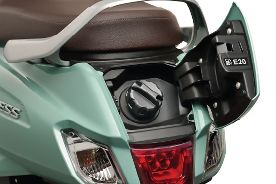 Closed Fuel Lid of Model_