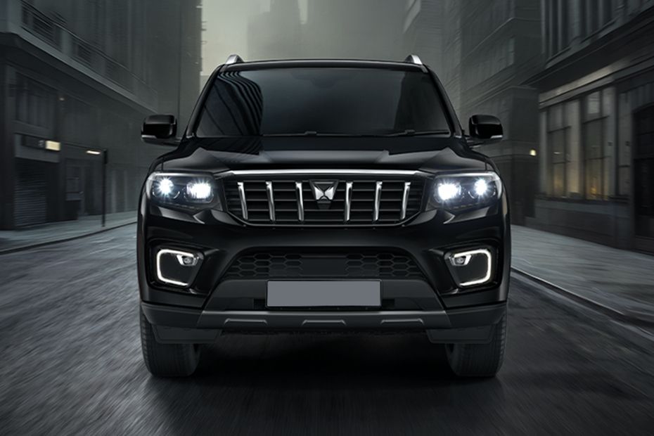 Driving: Front View Image of Scorpio N