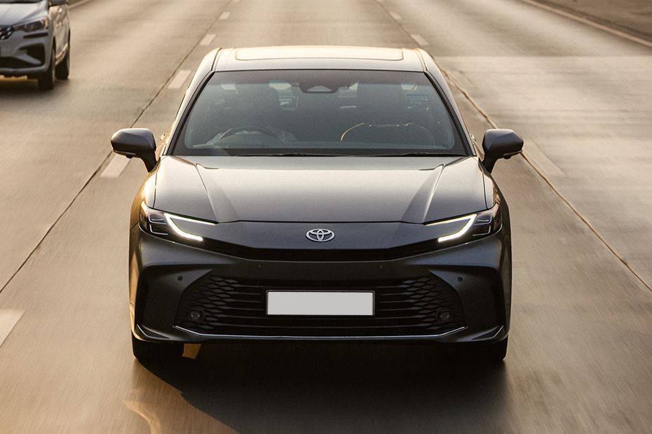 Driving: Front View Image of Camry
