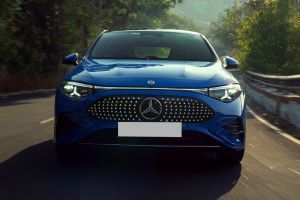 Driving: Front View Image of CLA Electric