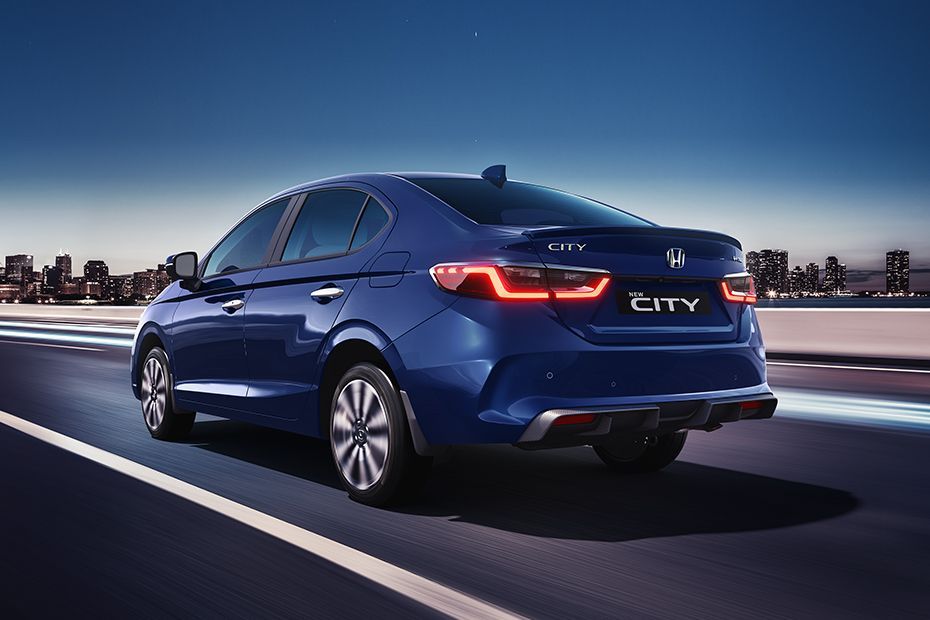 Driving: Rear Left Three Quarter View Image of City