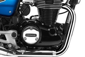 Engine of CB350 H'ness
