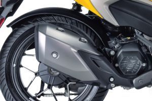 Exhaust View of Xoom 125