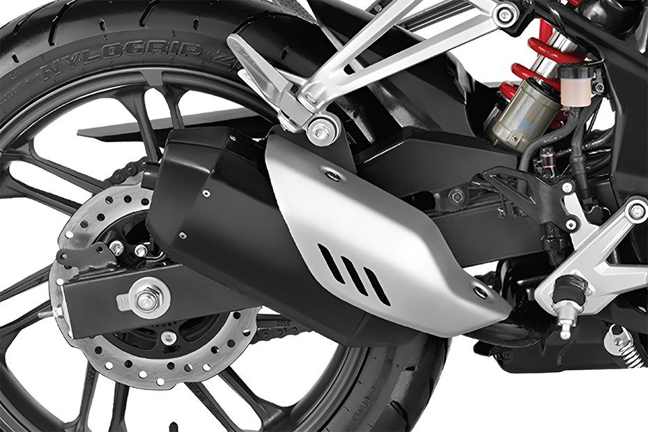 Exhaust View of Karizma XMR