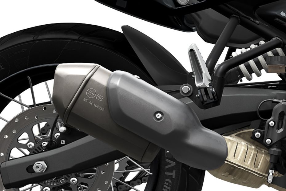 Exhaust View of Himalayan 450