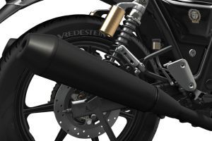 Exhaust View of Continental GT 650