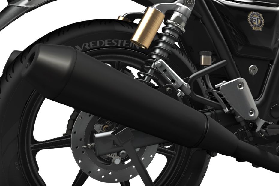 Exhaust View of Continental GT 650