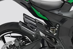 Exhaust View of 350X