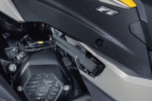 Foot Rest View of Xoom 125