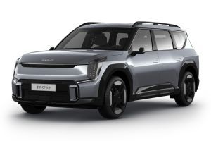 Front 1/4 left Image of EV9