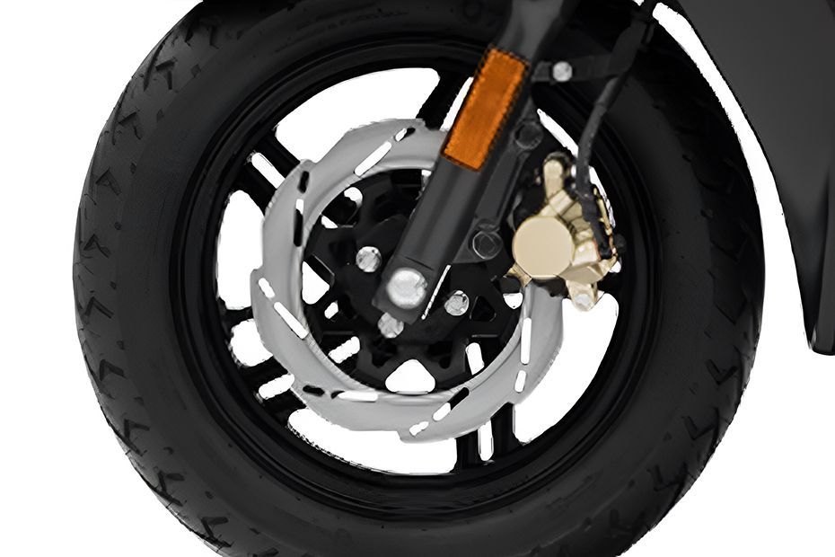 Front Brake View of Jupiter