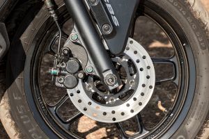 Front Brake View of Indie