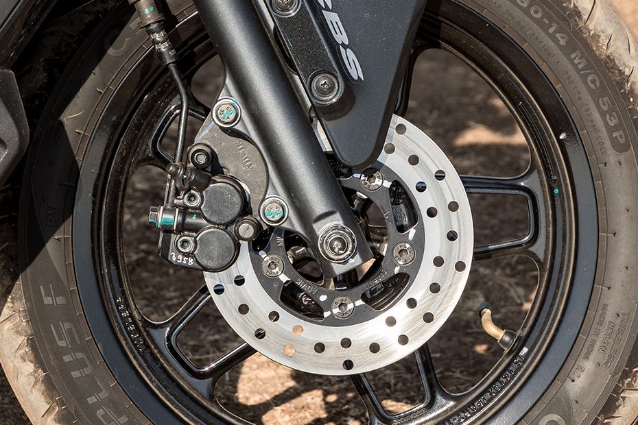 Front Brake View of Indie
