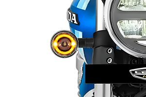 Front Indicator View of CB350 H'ness