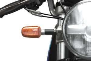 Front Indicator View of Continental GT 650
