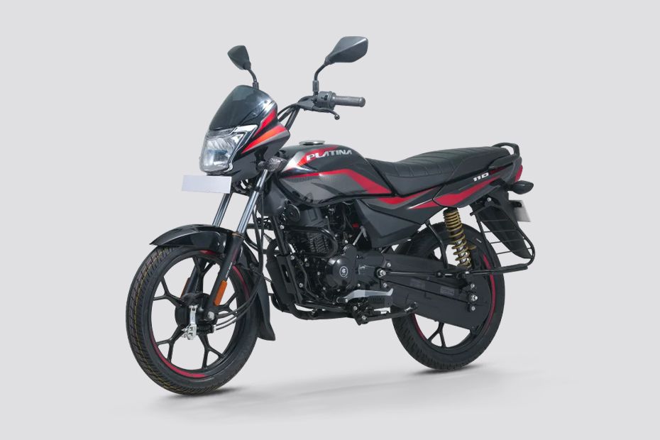 Front Left View of Platina 110