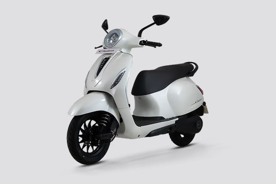 Front Left View of Chetak