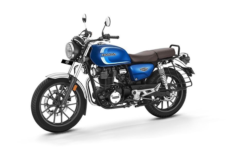 Front Left View of CB350 H'ness