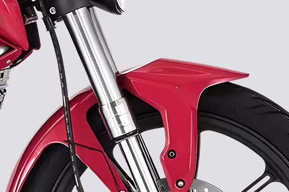 Front Mudguard & Suspension of RV400