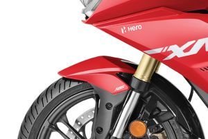 Front Mudguard & Suspension of Karizma XMR