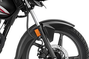 Front Mudguard & Suspension of Shine
