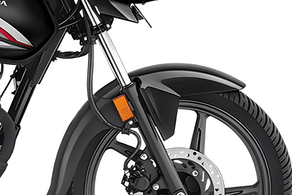 Front Mudguard & Suspension of Shine