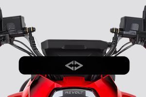 Front Number Plate of RV400