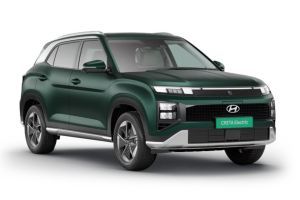 Front Right Quarter View Image of Creta Electric