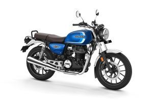 Front Right View of CB350 H'ness