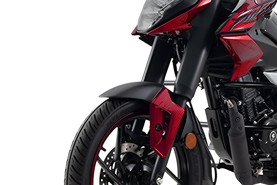 Front Suspension View of Pulsar N125