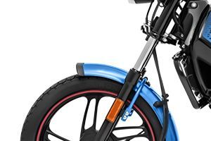 Front Suspension View of XL100