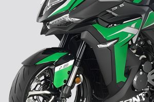 Front Suspension View of 350X