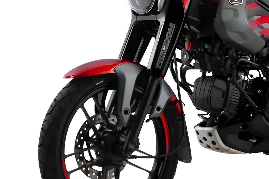 Front Suspension View of Freedom 125