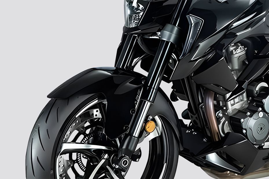 Front Suspension View of 350R