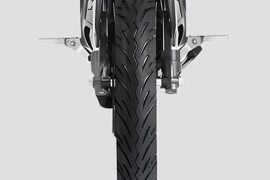 Front Tyre of RV400