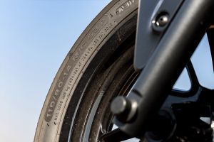 Front Tyre View of Indie