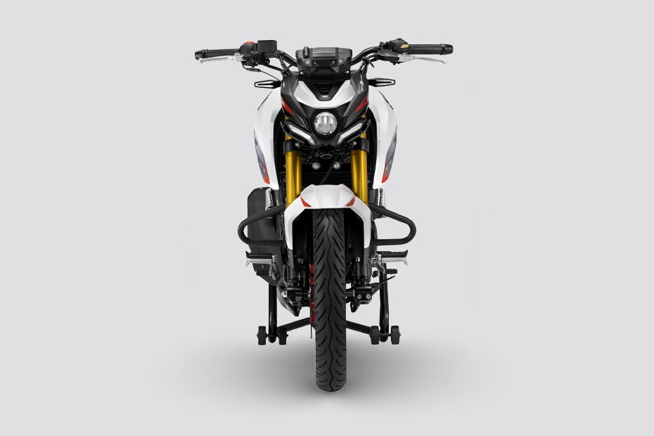 Front View of Apache RTR 160 4V