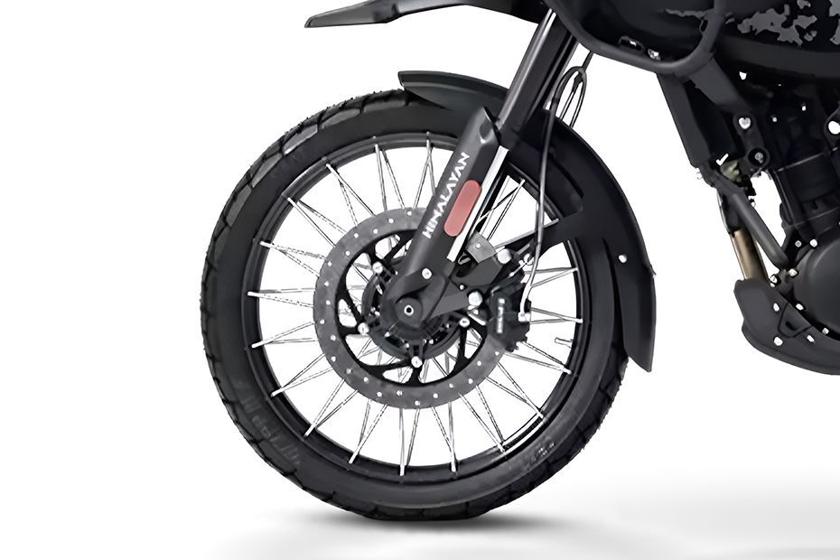 Front Wheel of Himalayan 450