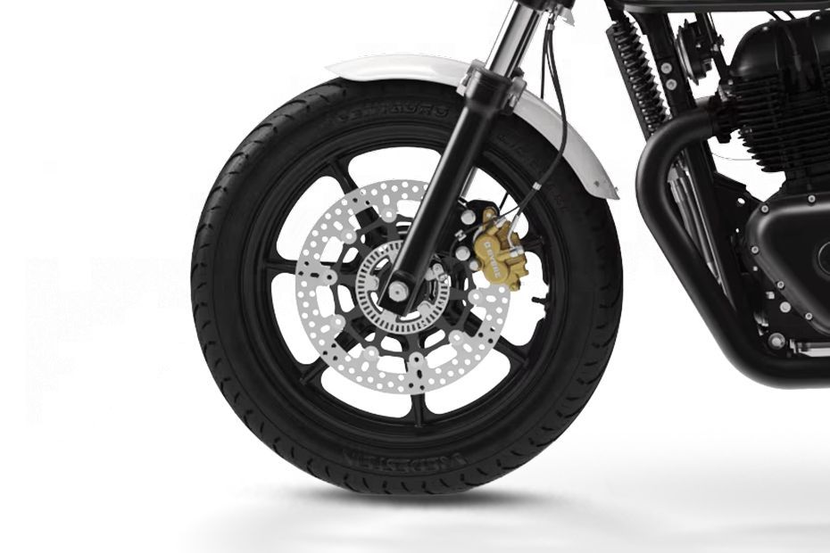Front Wheel of Continental GT 650