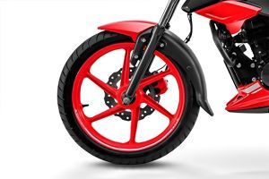 Front Wheel of Raider
