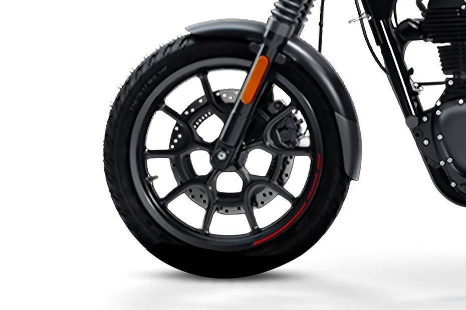 Front Wheel of Hunter 350