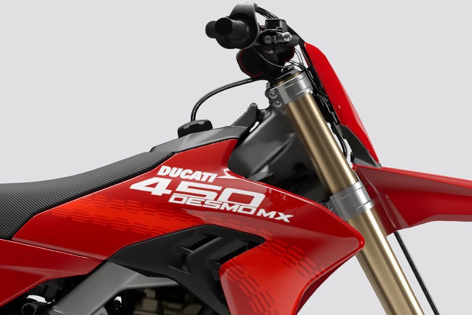Fuel tank of Desmo450 MX
