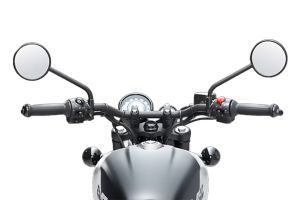 Handle Bar View of Hunter 350