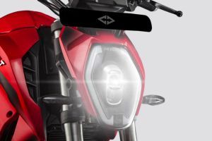 Headlamp of RV400