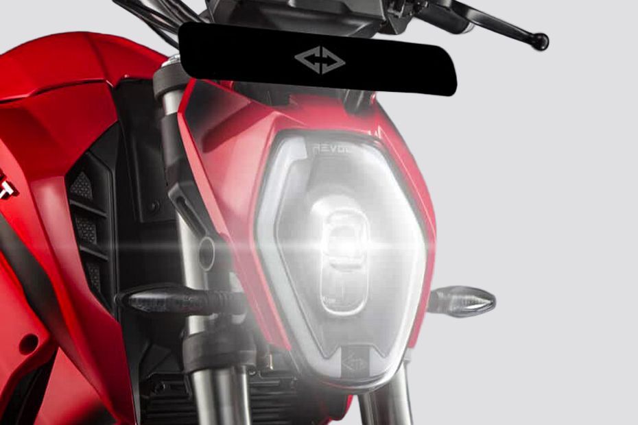 Headlamp of RV400