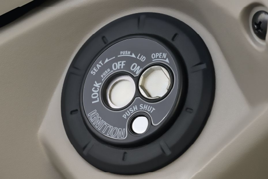 Ignition View of Access 125