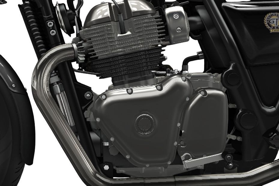 Left Side oF Engine of Continental GT 650