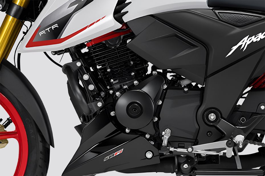 Engine (Left) of Apache RTR 160 4V
