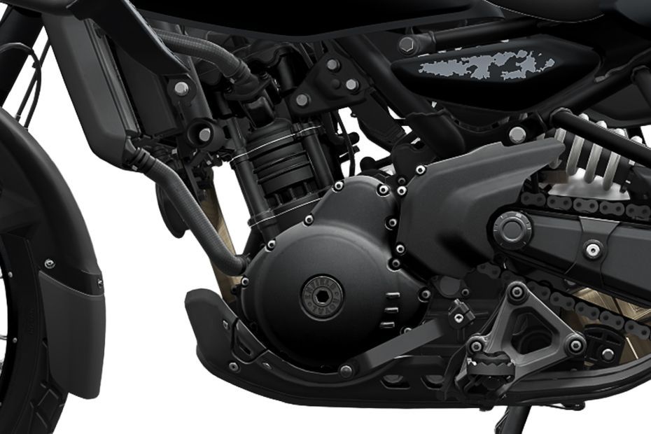 Left Side oF Engine of Himalayan 450